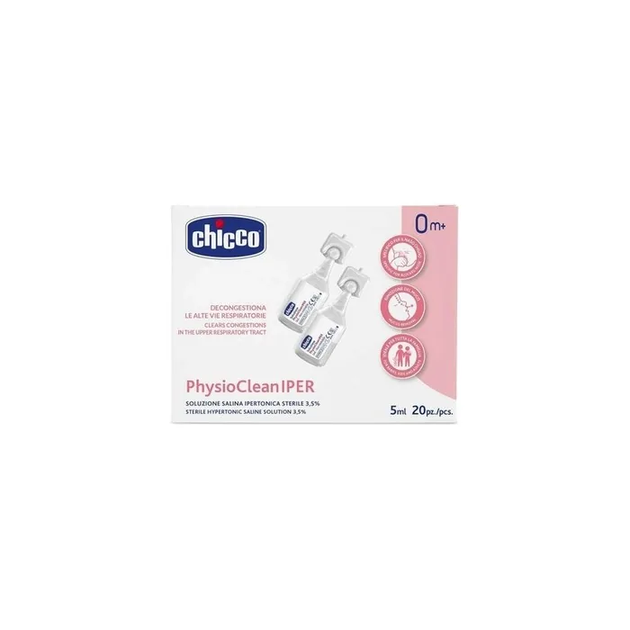 Physioclean Iper Chicco 20 x 5ml - Pack of 20