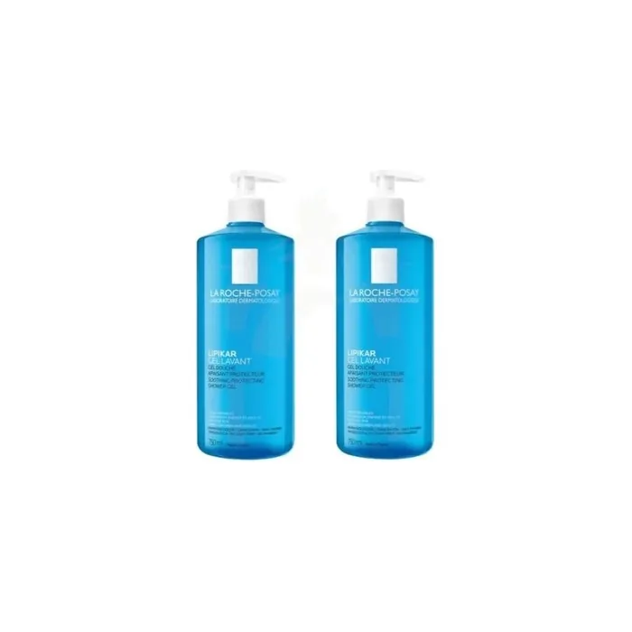 La Rocheposay Lipikar Cleansing Gel 2x750ml