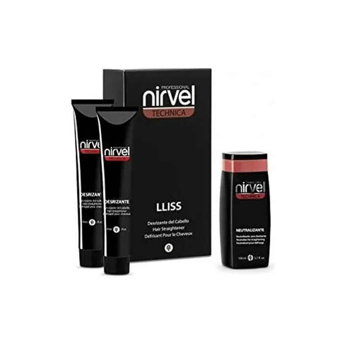 NIRVEL Liss Cleansing Agent 150ml + 2 x 60ml Black