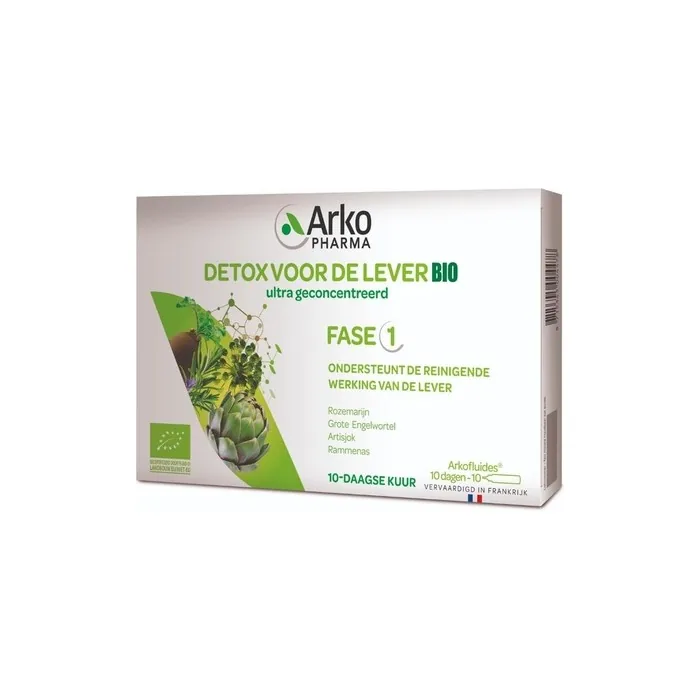 Arkopharma Detox for the Liver 10 Drink Ampoules