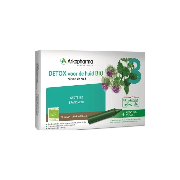 Arkopharma Arkofluids Bio Detox Skin 10 Ampoules