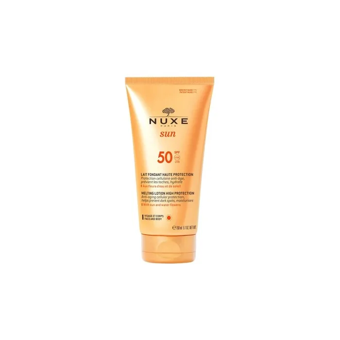 Nuxe Sun Melting Sunscreen Lotion Spf 50 150 Ml