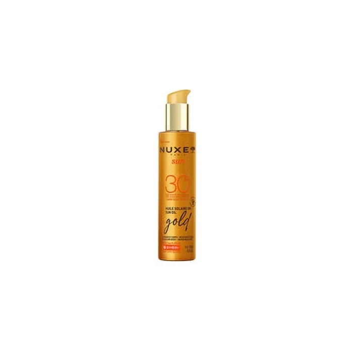 Nuxe Sun Gold Tanning Oil For Face And Body Spf 30 150 Ml - Nuxe