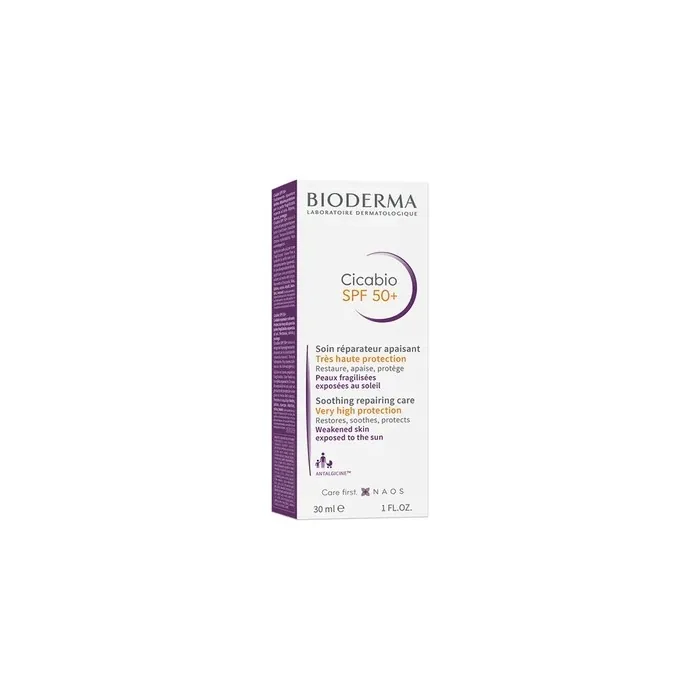 Bioderma Cicabio Spf 50 Cream 30 Ml High Protection Sunscreen For Sensitive Skin