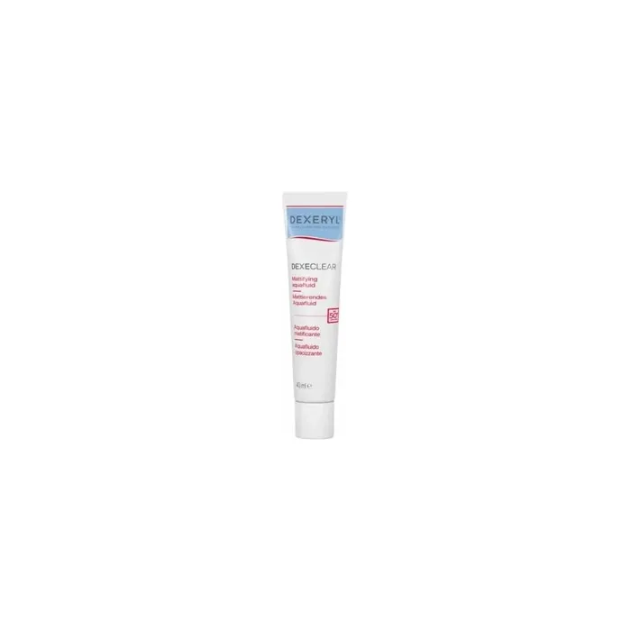 Ducray Dexeryl Dexeclear Mattifying Aquafluid Spf50 40ml