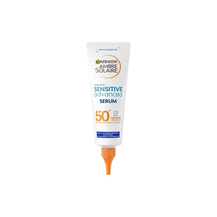 Garnier Ambre Solaire Sensitive Advanced Serum Spf50 Body Sunscreen 125ml