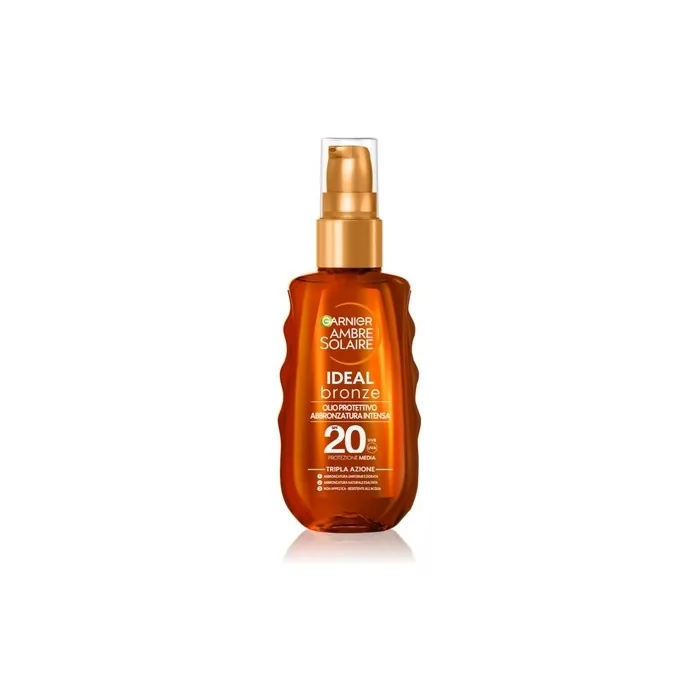 Ideal Bronze Intensive Tanning Protective Oil Spf20 Spray 150ml