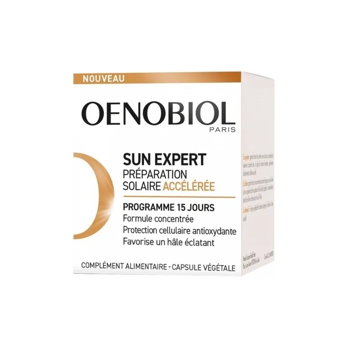 Oenobiol Sun Expert Preparator Dietary Supplement 15 Capsules