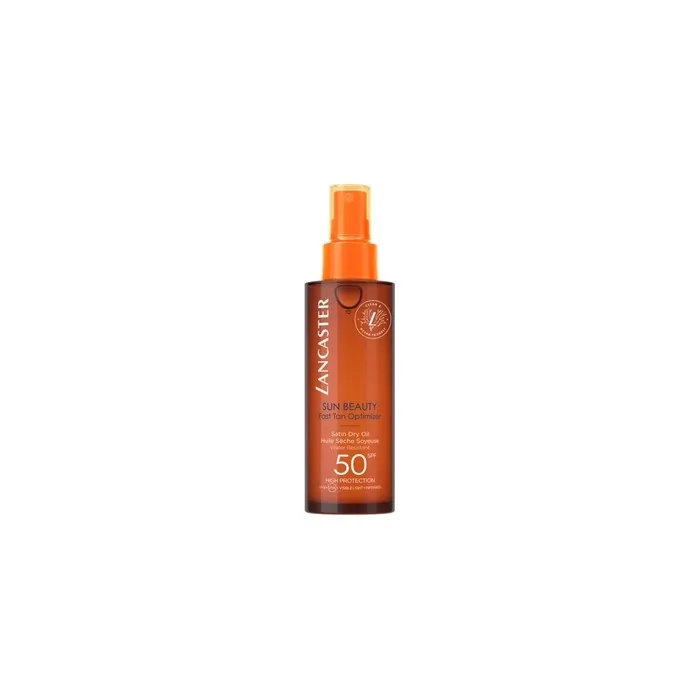 Lancaster Sun Beauty Fast Tan Optimizer Satin Dry Oil Spf50 150ml