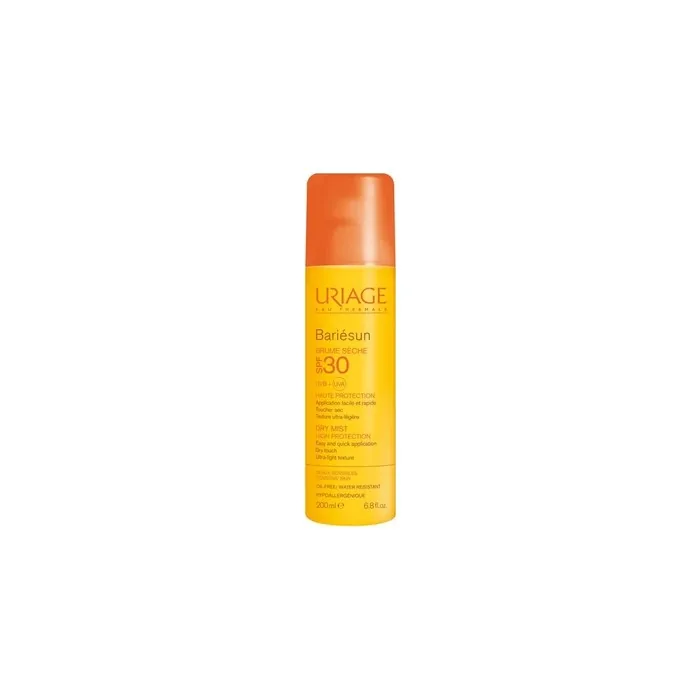 Uriage Barisun Dry Mist Spf 30 Very High Protection Sunscreen 200 Ml