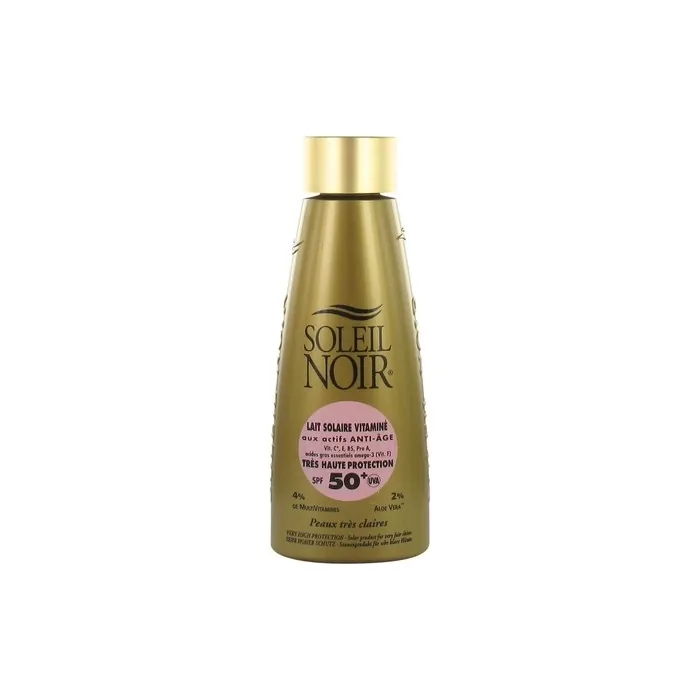 Soleil Noir Very High Protection Vitaminized Sun Milk SPF 50+ 150ml