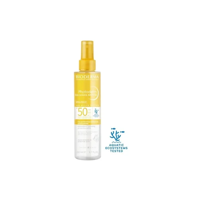 Bioderma Photoderm Eau Solaire Antiox Spf50 200ml Sunscreen