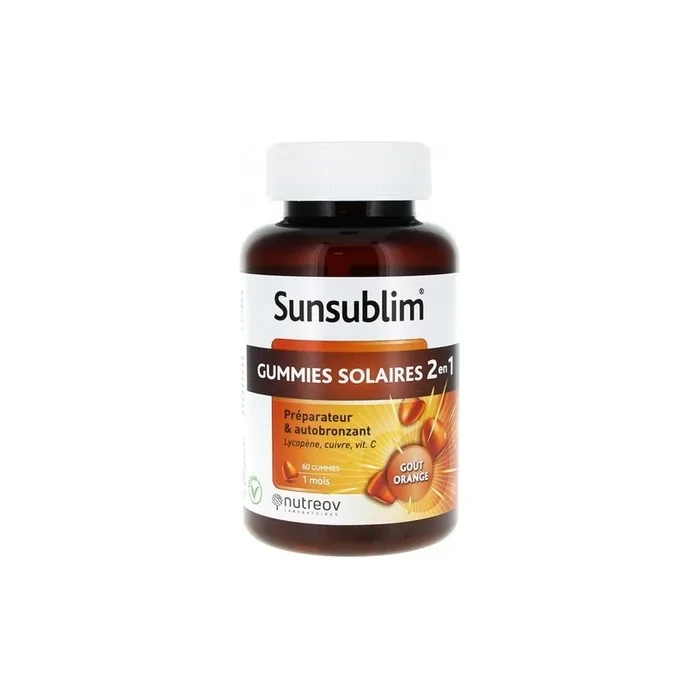 Nutreov Sunsublim Solar Gummies 2in1 60 Gummies