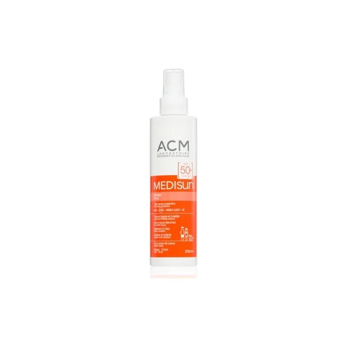 Acm Medisun Tanning Spray For Face And Body Spf 50 200 Ml