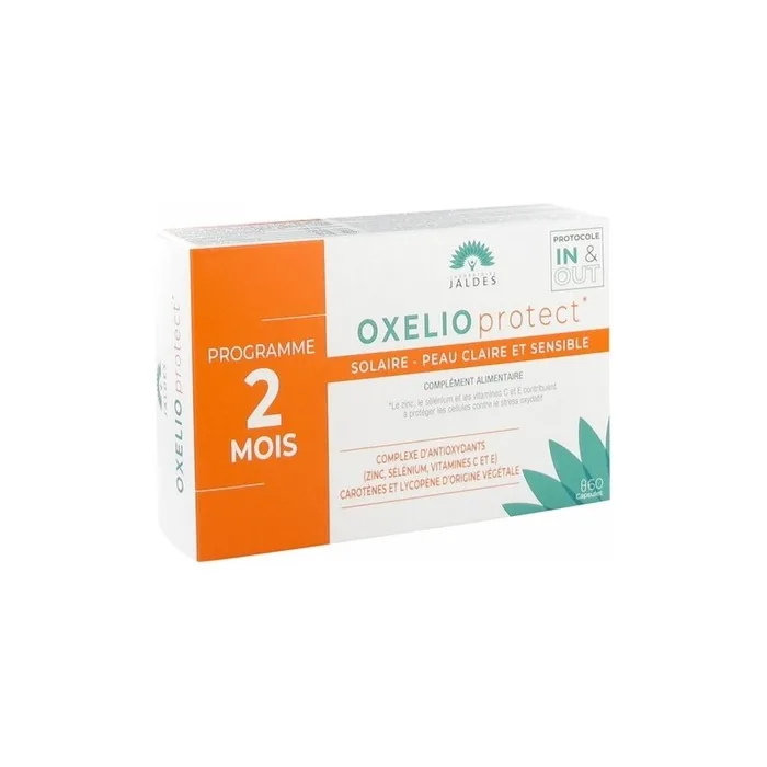 Jaldes Oxelio Protect Sun Care for Light and Sensitive Skin 60 Capsules