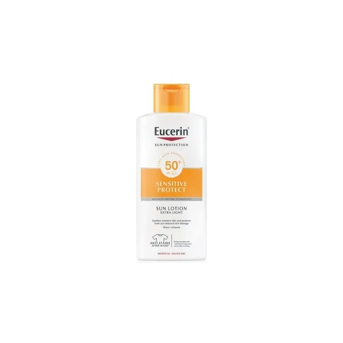 Eucerin Sensitive Protect Sun Lotion Extra Light Spf50 400ml
