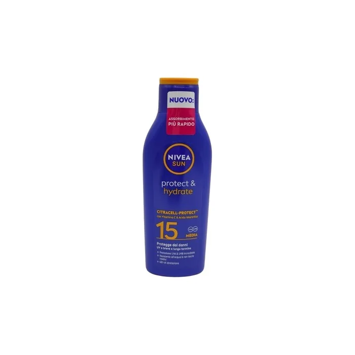 Nivea Sun Protect & Hydrate Sun Milk Lotion Spf 15 200ml