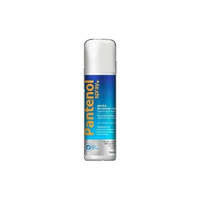 Farmona Panthenol Face and Body Foam Spray for Sunburns and Skin Irritations 150ml