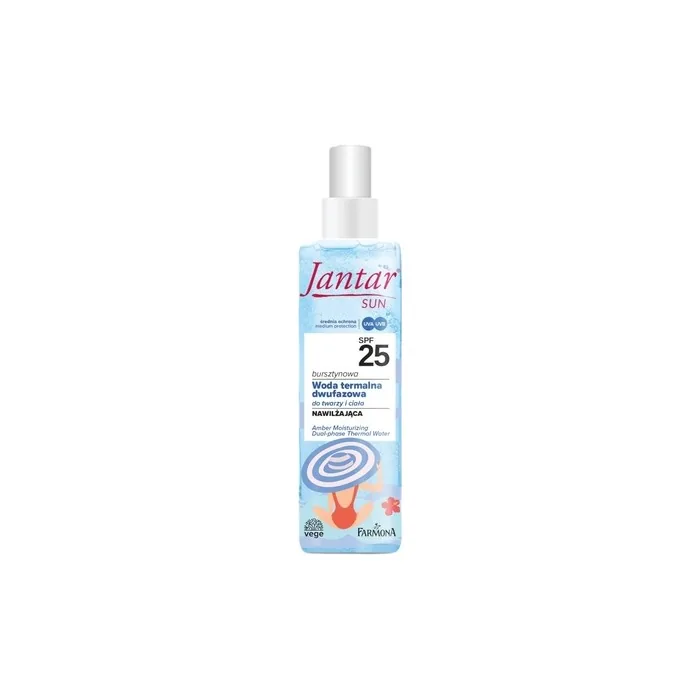 Jantar Amber Moisturizing Two-Phase Thermal Water Spf25 200ml