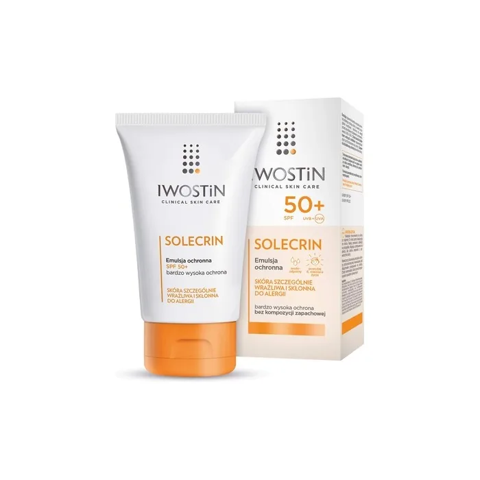 Iwostin Solecrin Protective Emulsion with SPF 50+ Sunscreen 100ml