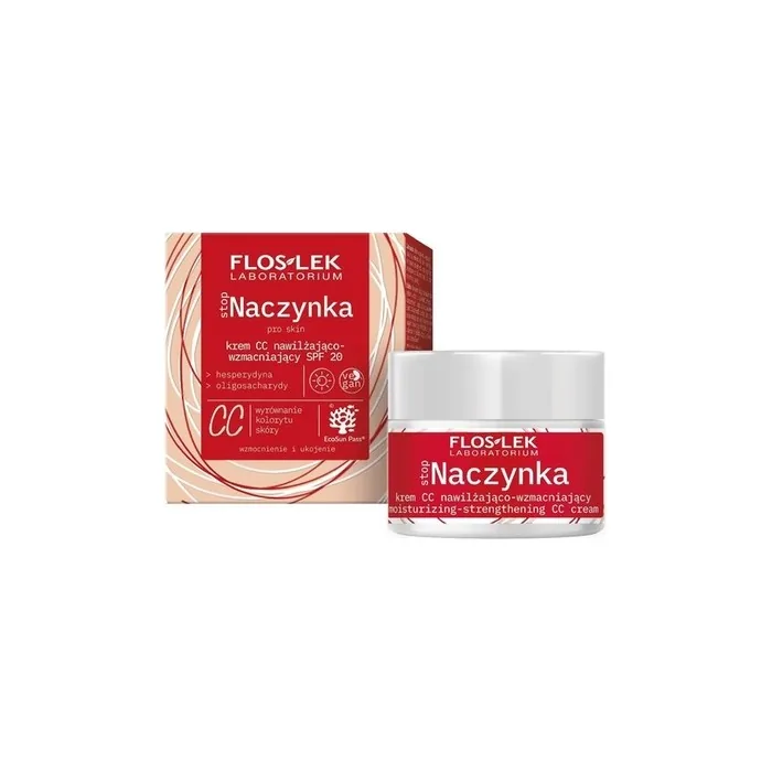 Floslek Stopnaczynka CC Cream Moisturizing and Strengthening SPF 20 50ml