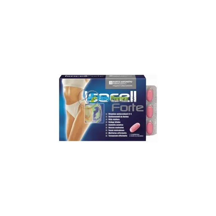 Marco Antonetto Farmaceutici Isocell Forte 40 Tablets