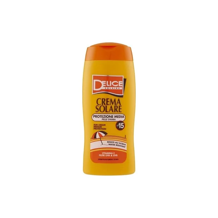 Sun Cream Medium Protection Water Resistant SPF 15 250ml