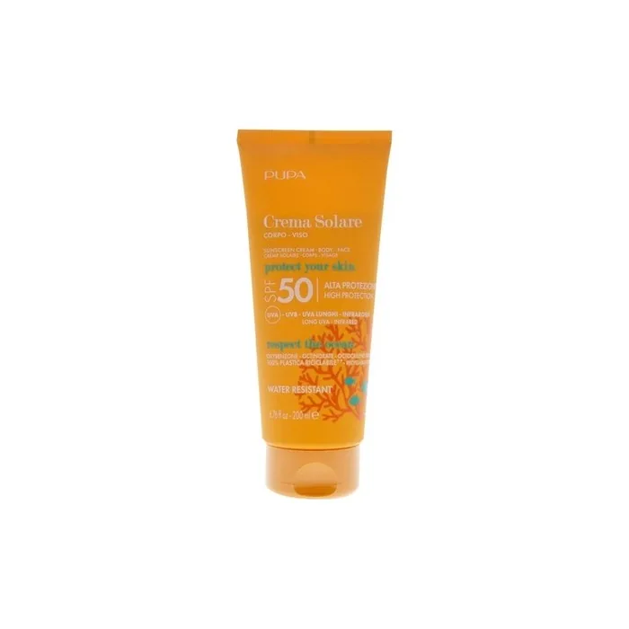 Pupa Milano Sunscreen Cream Spf 50 For Unisex 676 Oz