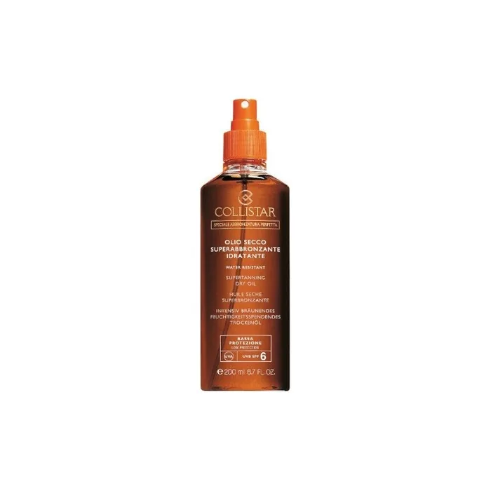 Collistar Supertanning Moisturizing Dry Oil Spf 6 200 Ml