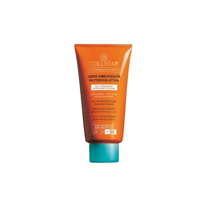 Collistar Active Protection Sun Cream Spf 30 150 Ml Waterproof Sunscreen For Body And Face