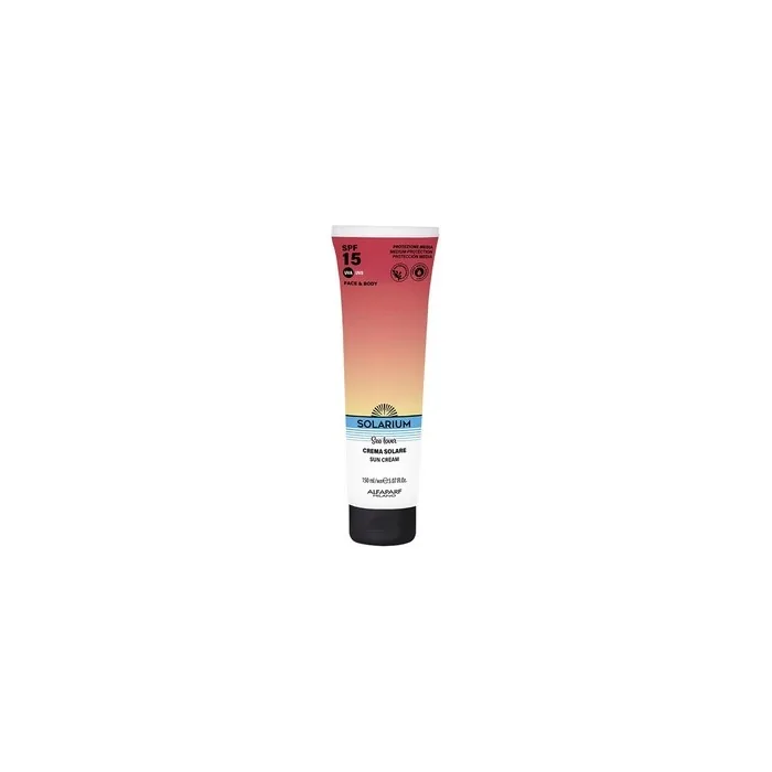 Solarium Sun Protection Sunscreen for Face and Body SPF 15 150ml