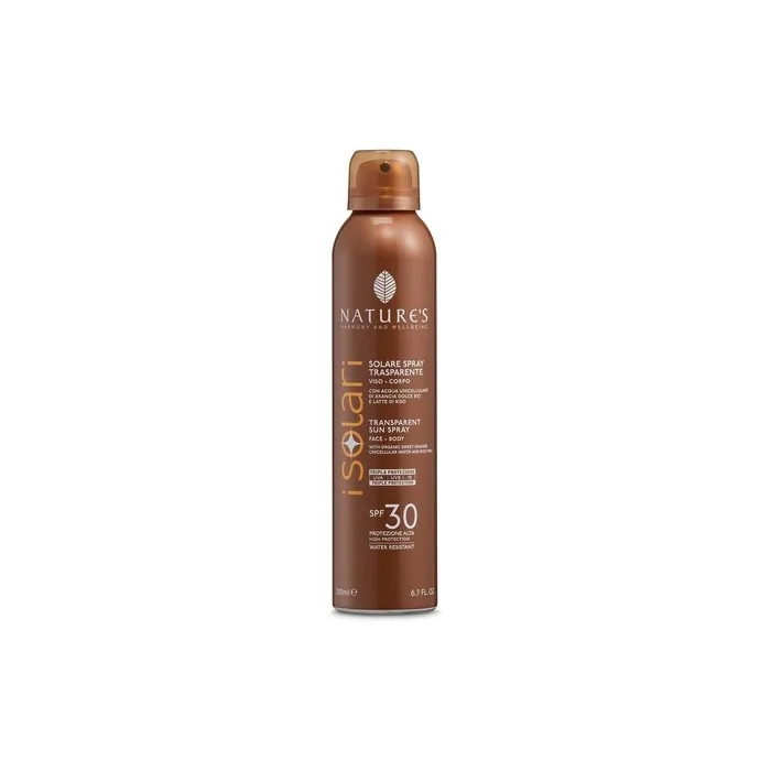 Bios Line Nature's I Solari Transparent Face and Body Sun Spray SPF30 200ml