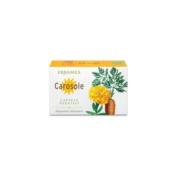 ERBAMEA Carosole Tanning Supplement 24 Capsules