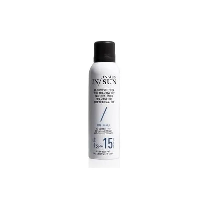 In/Sun Medium Protection SPF15 with Tan Activator 150ml Spray