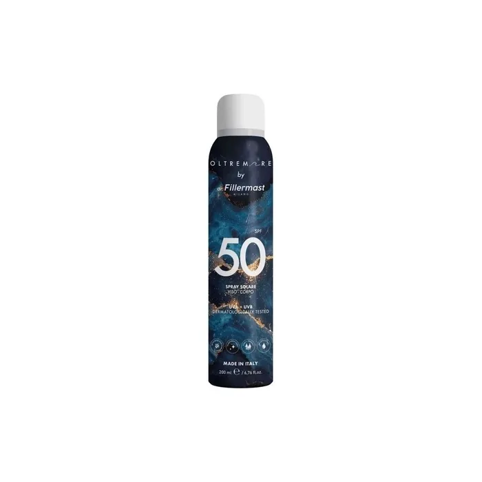 Dr. Fillermast Oltremare SPF50 Face and Body Sunscreen Spray 200ml