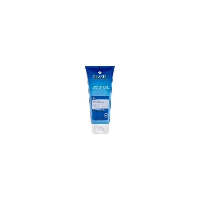 Rilastil Sun System Gel Face and Body Regenerating Moisturizing and Soothing with Hyaluronic Acid for Sensitive Skin 200ml