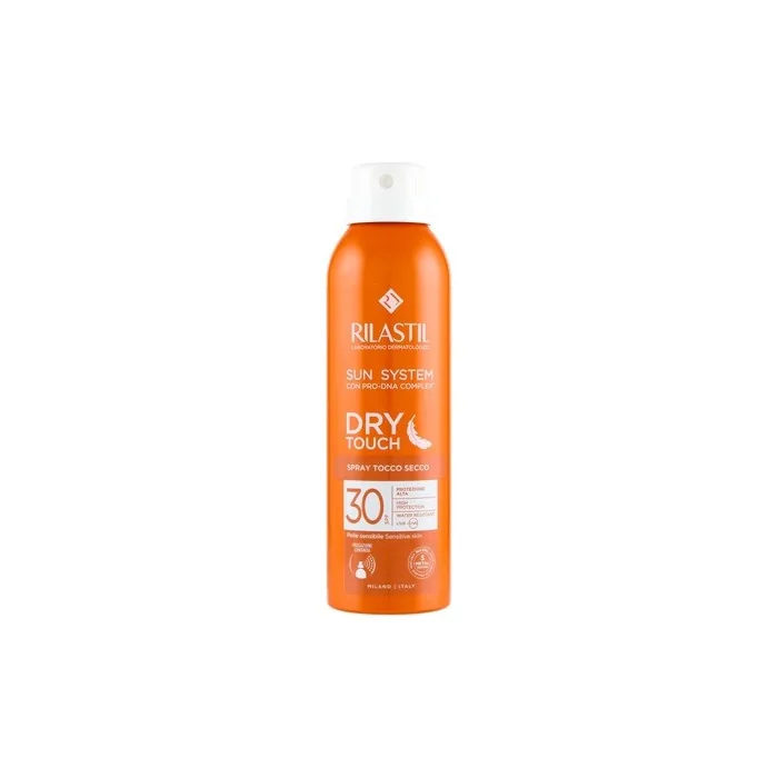 Rilastil Sun System Dry Touch Spray SPF 30 Antioxidant for Sensitive Skin