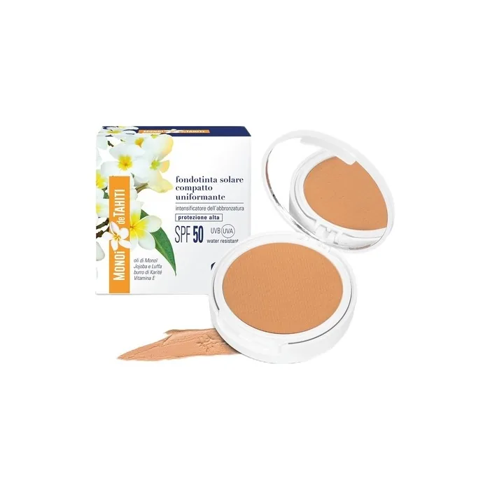 Helan Monoi De Tahiti Tan Intensifying Compact Foundation with Sun Protection SPF 50