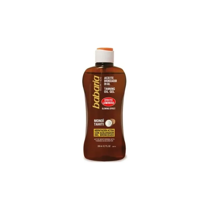 Babaria Tanning Oil Gel Glowing Effect 200ml