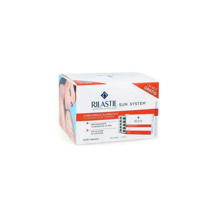 Rilastil Sun System Oral Promo 2x30 Capsules Special Price For 2 Months