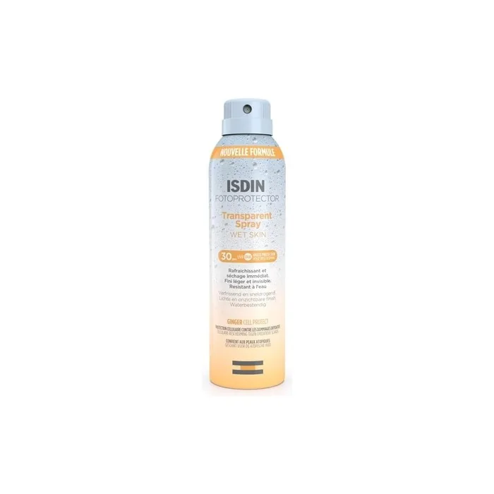 Isdin Fotoprotector Transparent Spray Wet Skin SPF 30 250ml