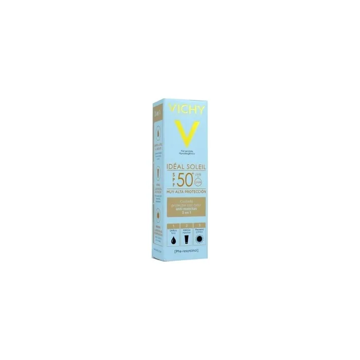 Vichy Ideal Soleil Spf50 Antistain Care 50ml High Protection Sunscreen