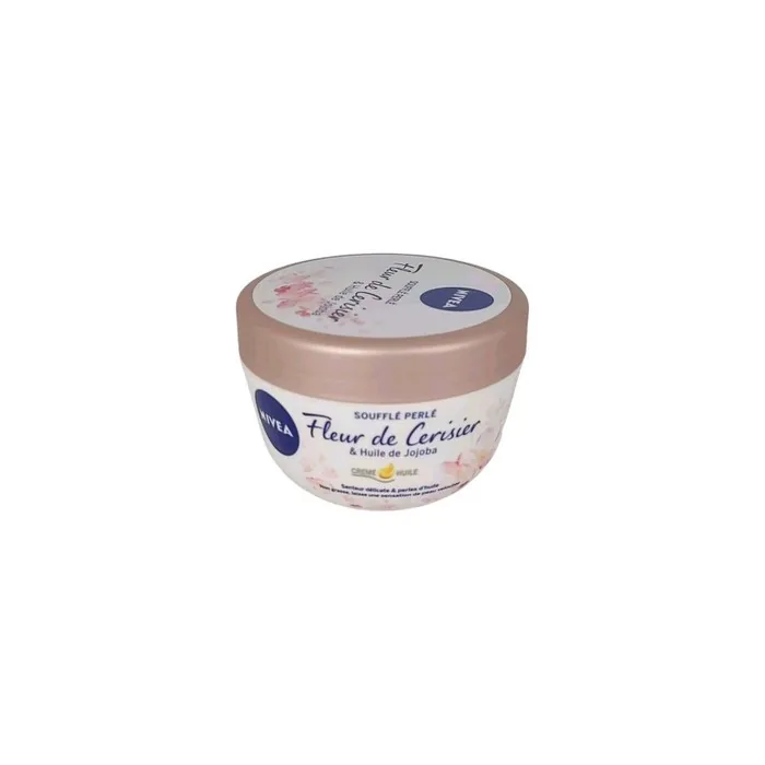Nivea Body Souffle Cherry Blossom Jojoba Oil Lotion for Dry Skin 200ml