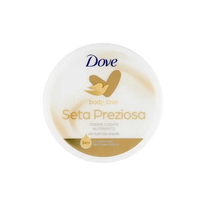 Dove Silk Body Cream Nourishing Body Cream for All Skin Types 300ml