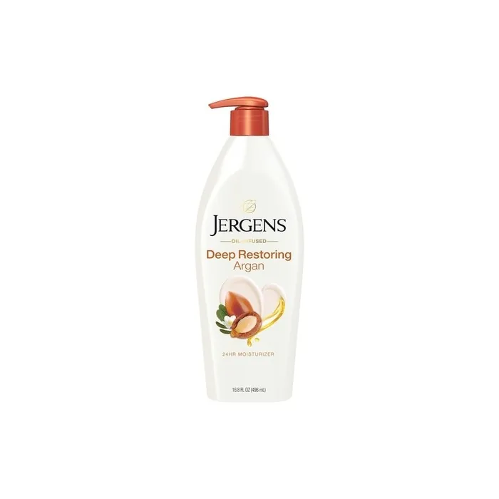 Jergens Deep Restoring Argan Moisturizer 16.8 Ounce