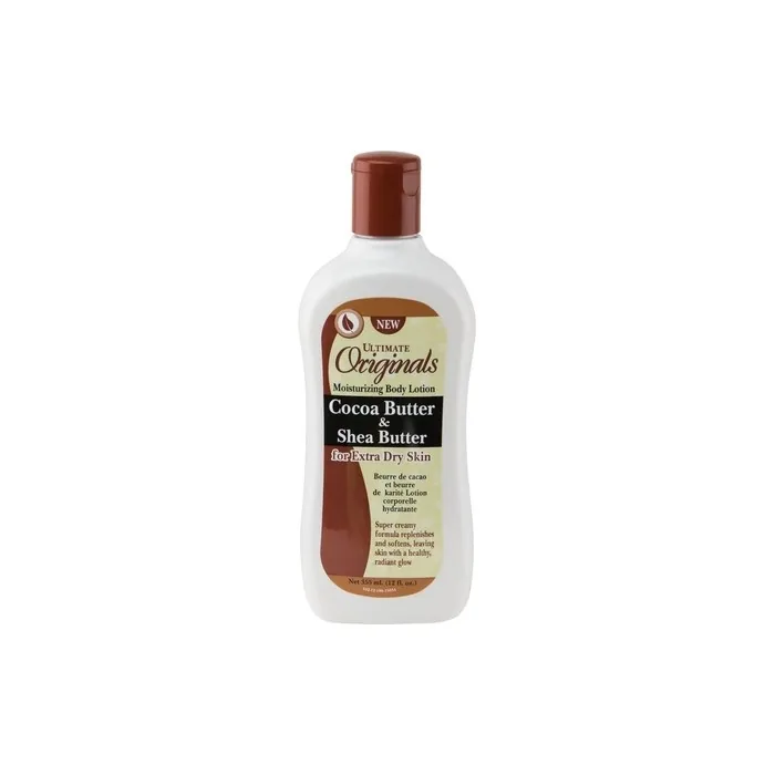 Africa's Best Ultimate Organics Cocoa & Shea Butter Lotion 12oz
