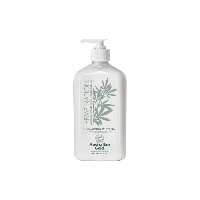 Australian Gold Hemp Nation Eucalyptus and White Tea Tan Extender 535ml