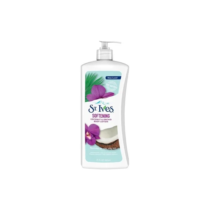 St Ives Softening Hand & Body Lotion Moisturizer For Dry Skin Coconut & Orchid