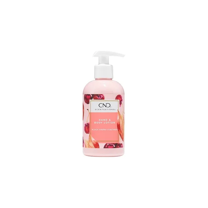 Creative Nail Design Scentsations Black Cherry & Nutmeg Lotion 245ml