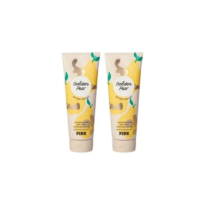Victoria's Secret Pink Gold Pear Body Lotion with Essential Oils